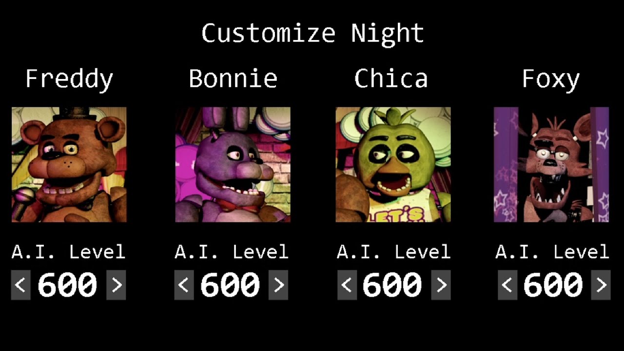 600/600/600/600 (Foxy Glitch) - Five Nights at Freddy's