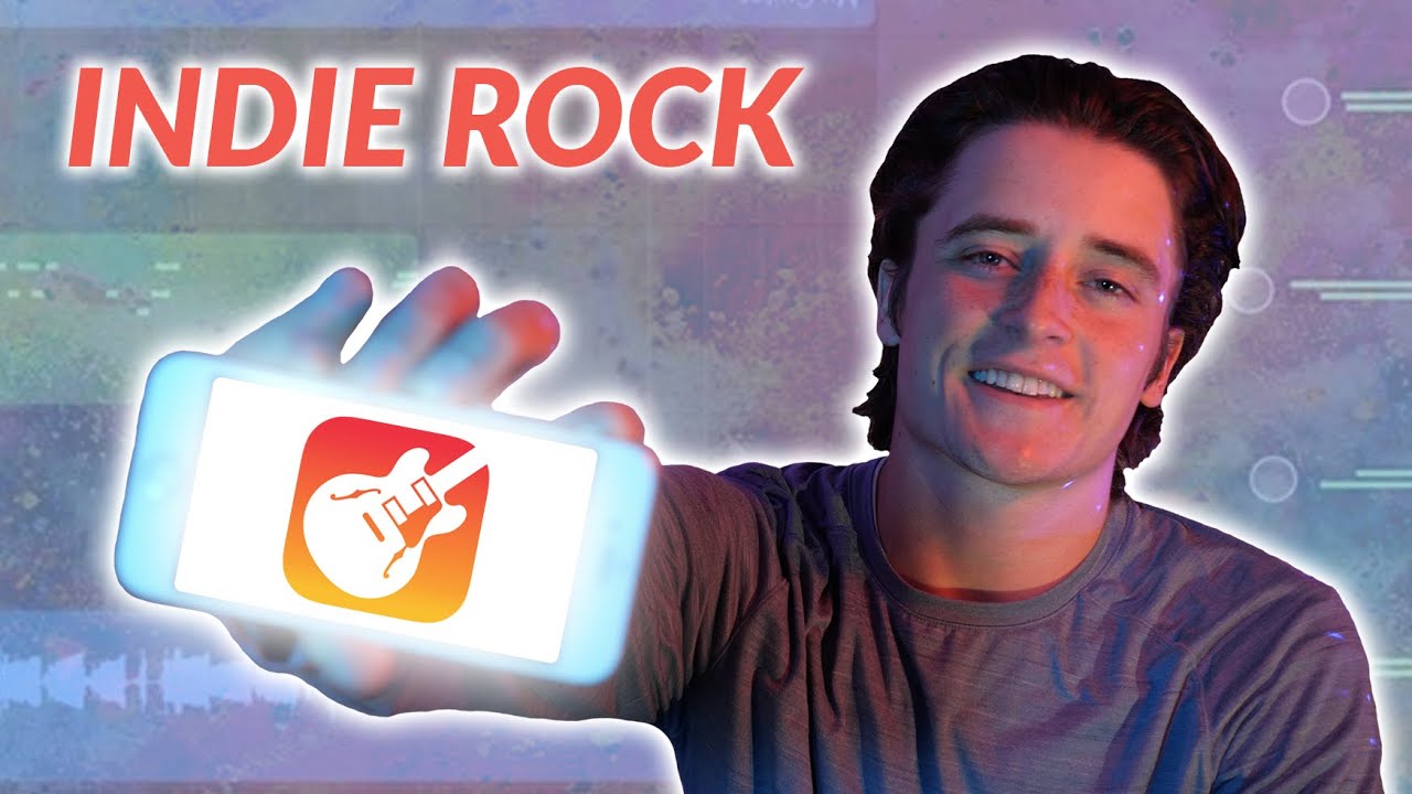 How to Make Indie Rock in Garageband Mobile (IOS beat tutorial)