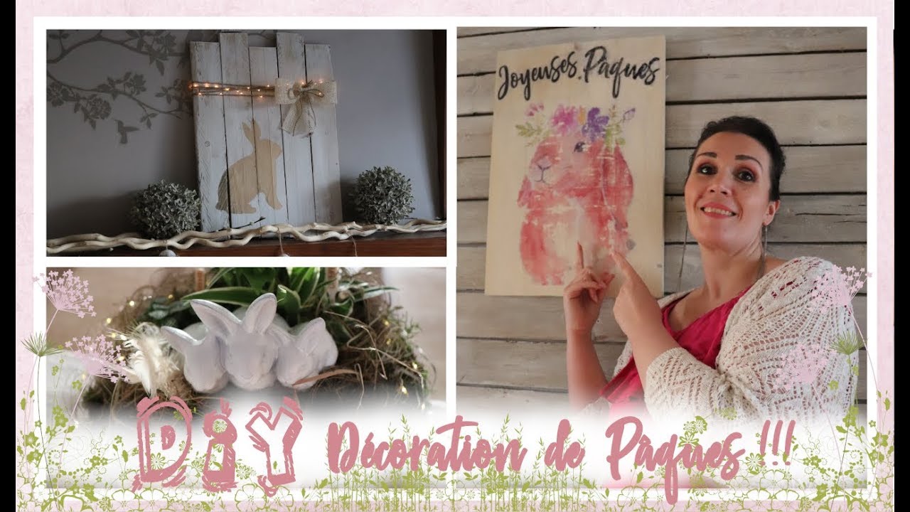 DIY décoration  de pâques : faite votre décoration de pâques vous même !!