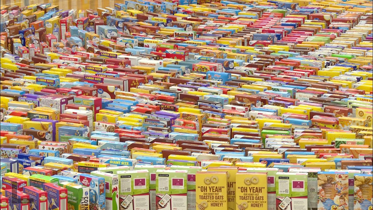 Stopher Elementary School – Cereal Box World Record Attempt
