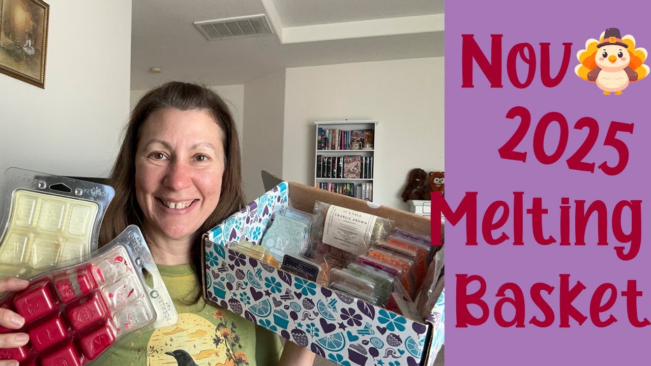 Wax Melting Challenge for Nov - The Wax Bars I'm Putting in My Basket This Month | Home Fragrance