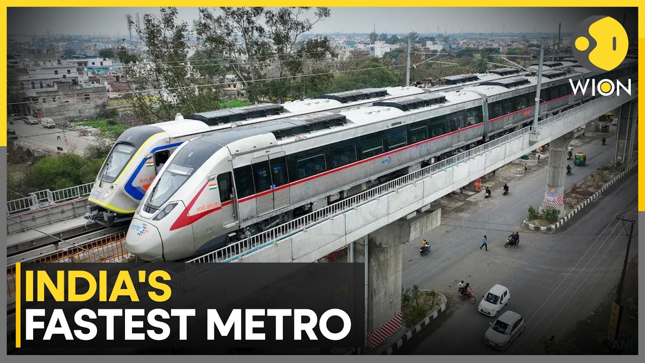 India: PM Narendra Modi Flags Off 'Meerut Metro' | WION