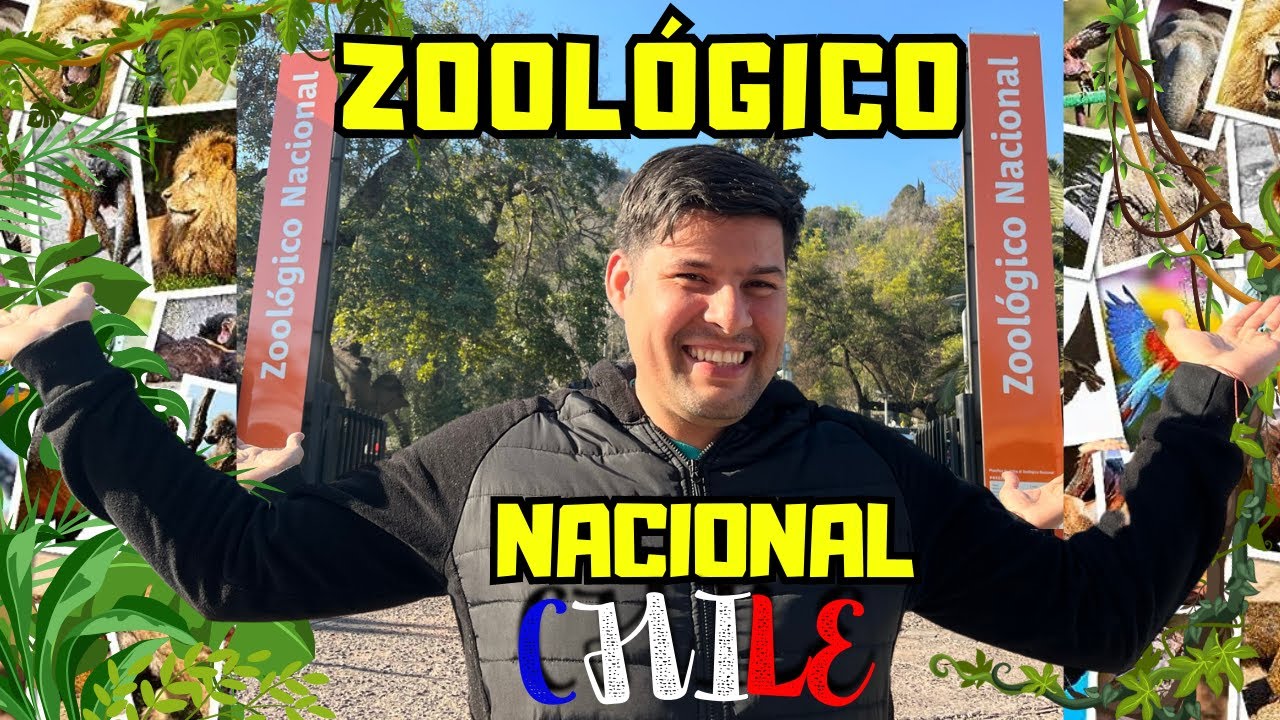Visito el Zoológico Nacional de CHILE - ESPECTACULAR 🦁🦒🦝🐯🐒🦘🐫🐘
