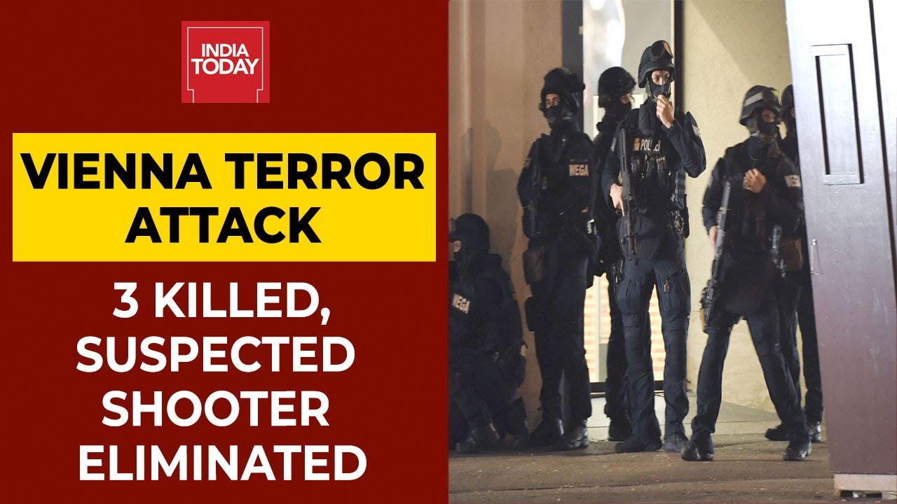 Vienna Terror Attack: 3 Dead After Armed Men Open Fire At 6 Different Locations, Suspect Killed