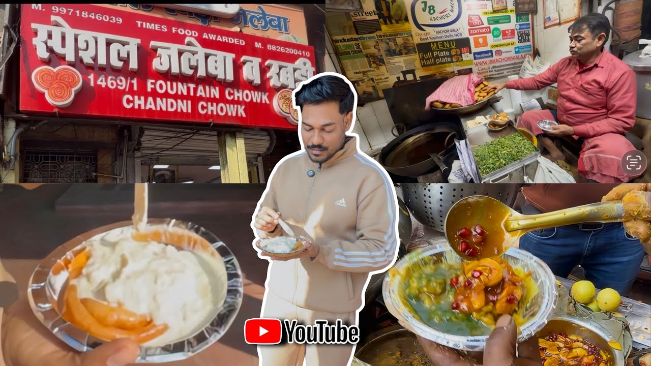 Chandni Chowk Food Walk | Famous Street Food of Old Delhi 😋