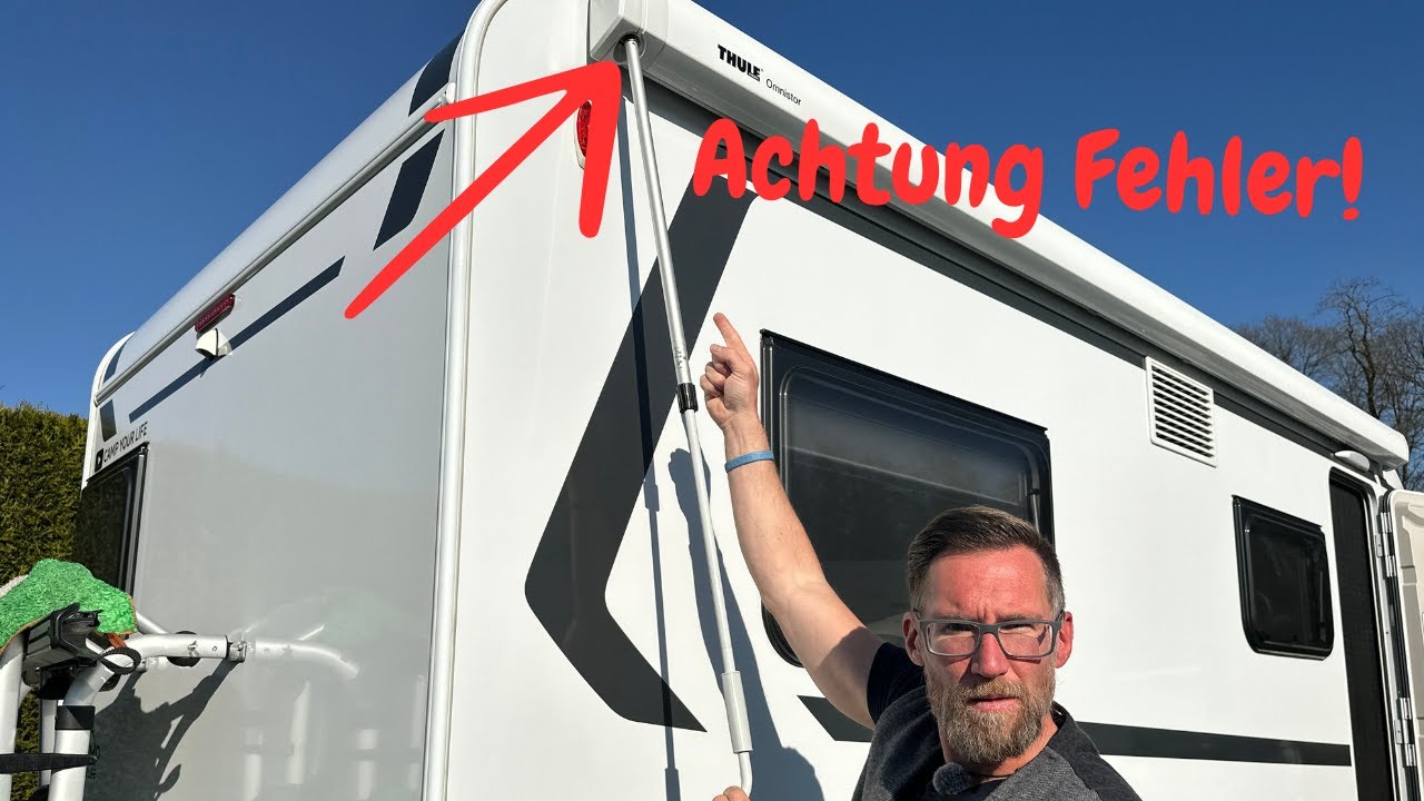 Markisen-Aufbau  Ach SO geht das
