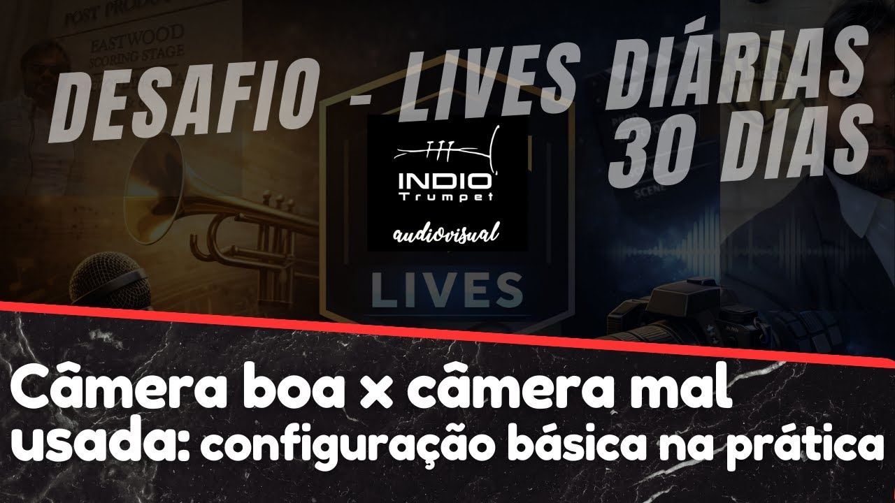 Câmera boa x câmera mal usada – configuração básica na prática