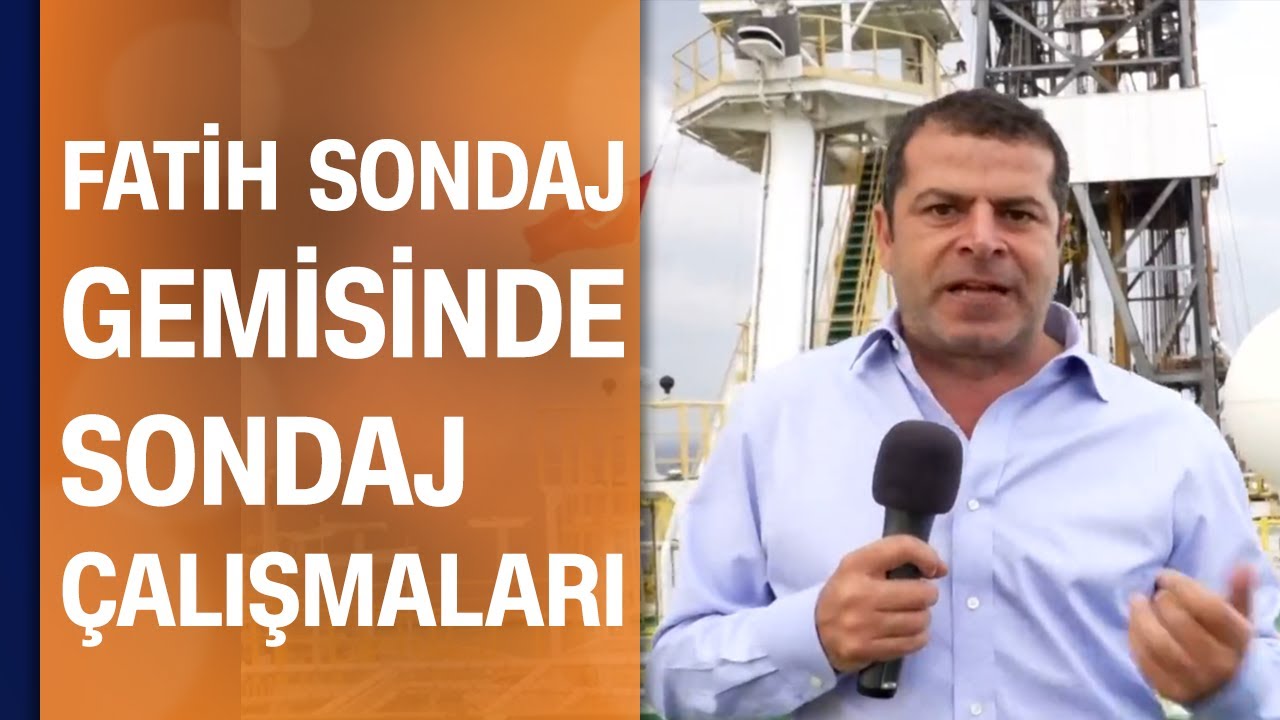 Fatih Sondaj gemisinde Sondaj çalışmaları nasıl yürütülüyor