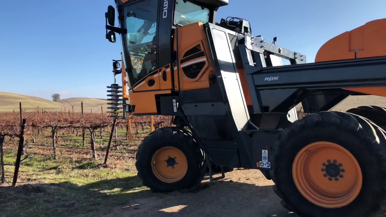 TLV Prepruner on Pellenc 890 Tractor