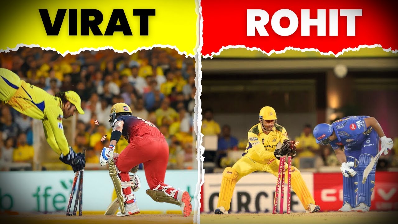 MS Dhoni Lightning Fast Stumpings (Only Impossible) | TFV-Cricket