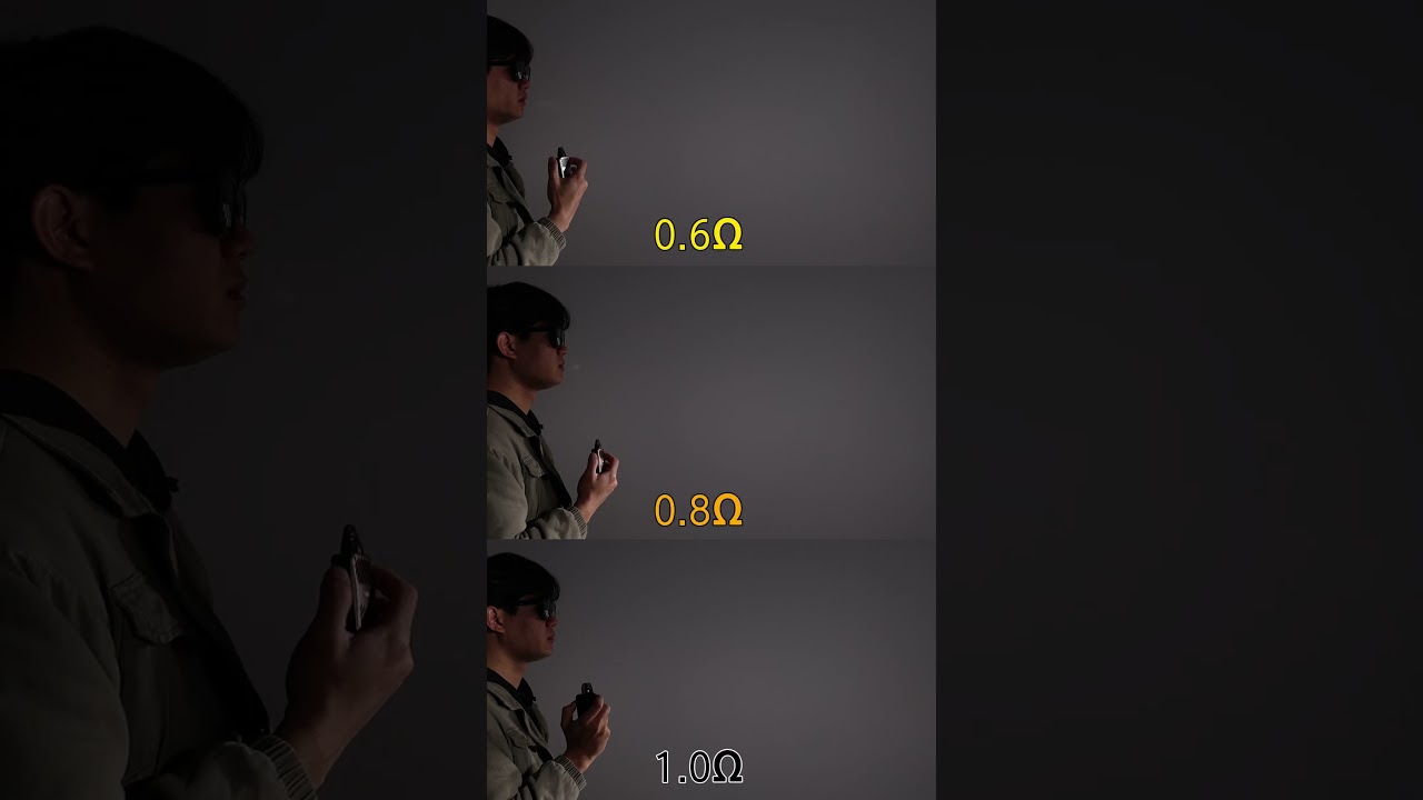 There are 3 options(0.6/0.8/1.0&Omega;) for you to choose to suit your flavor of LEVIN PK.
