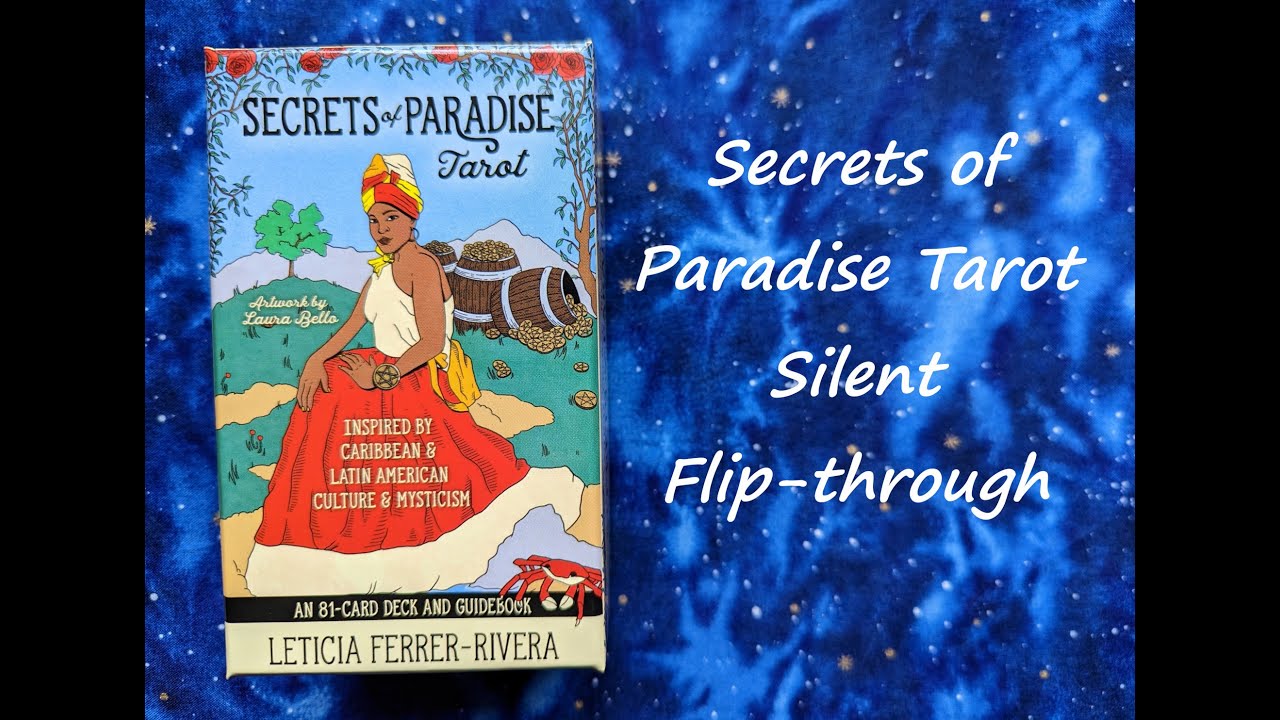 Secrets of Paradise Tarot - Silent Flip-through