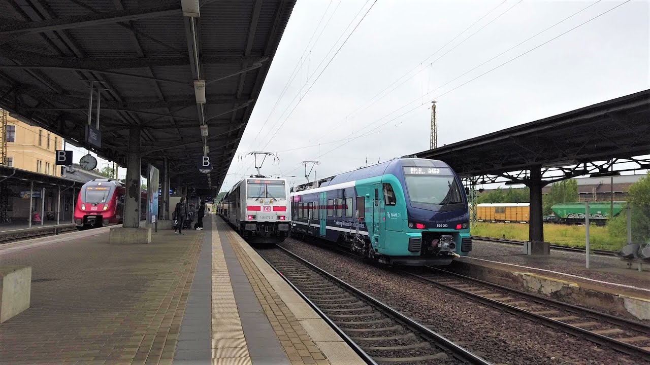 Züge in Riesa [Trainspotting]