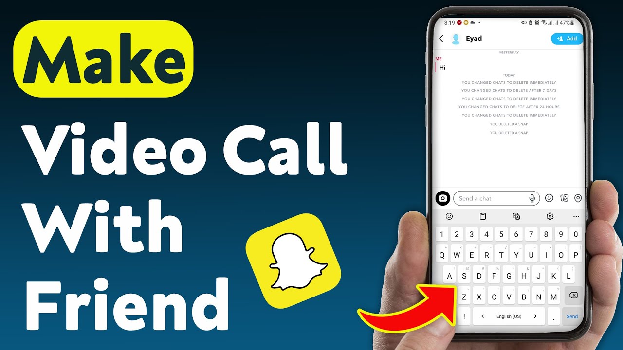 How to Make Video Call With A Friend on Snapchat (Updated)