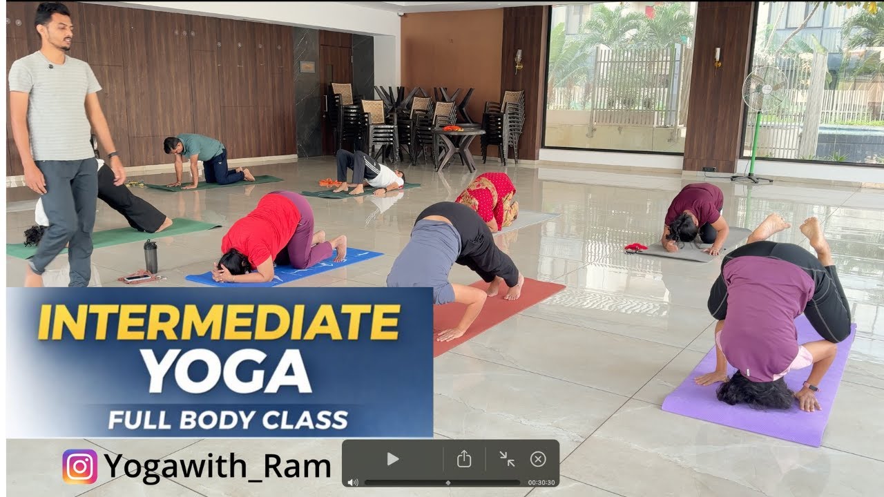 Intermediate Yoga Class at Home | Full Body Strength & Deep Flexibility Yoga