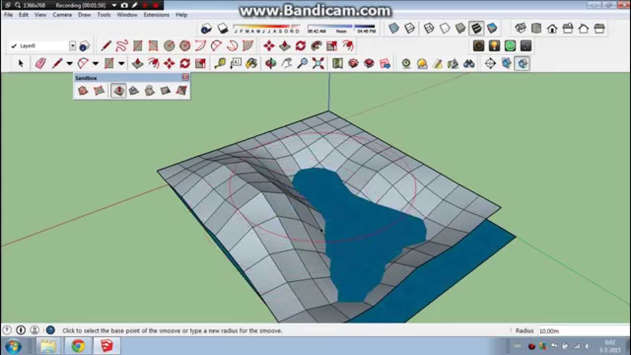How to Make Basic Terrain in SketchUp