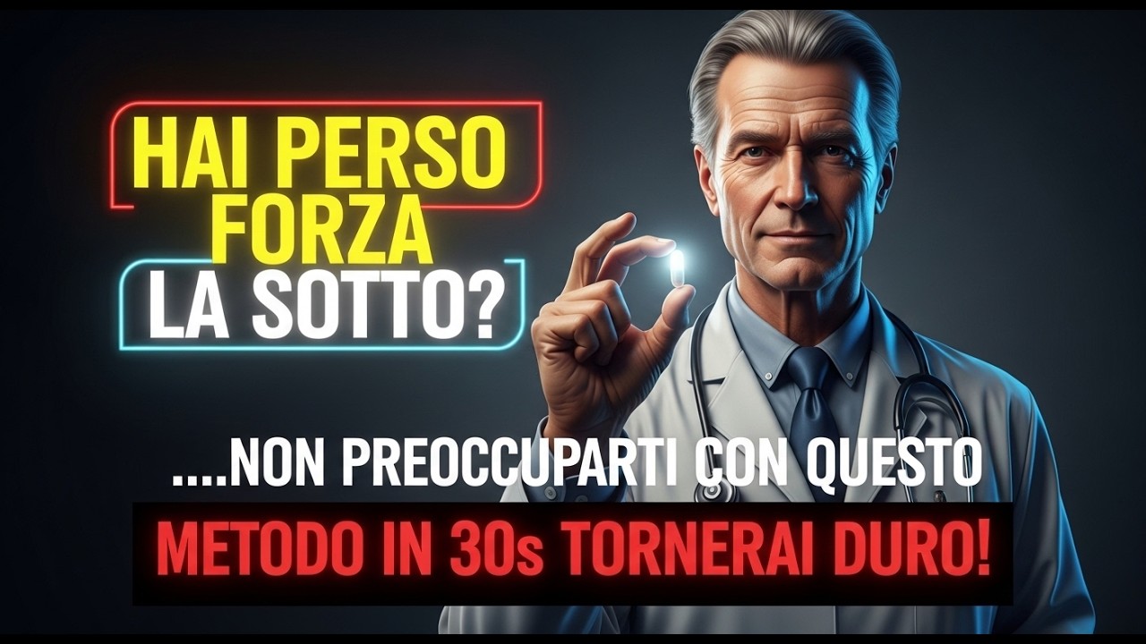 5 REGOLE FONDAMENTALI per mantenere la VITALITA' MASCHILE senza farmaci