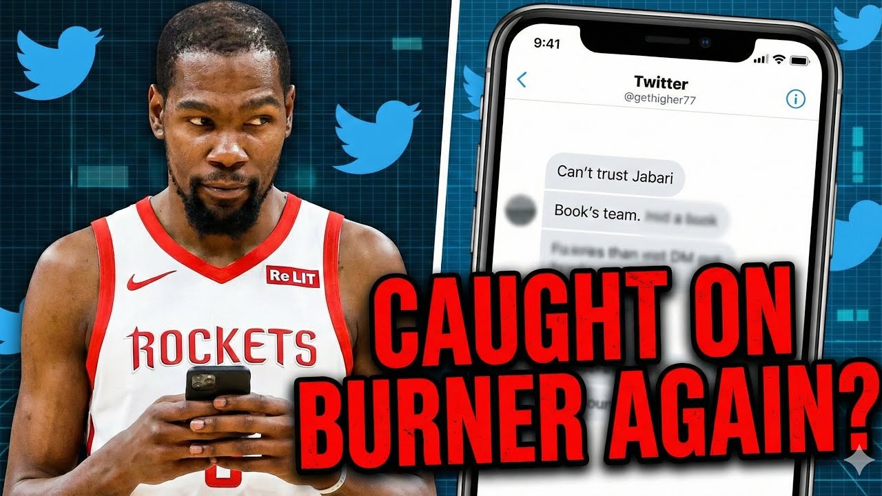 Kevin Durant Caught on Burner AGAIN?