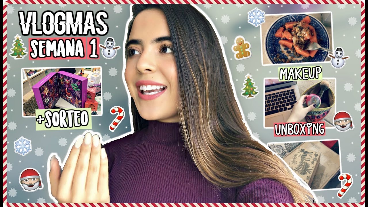 VLOGMAS SEMANA 1: Convivencia, labiales de yuya y más. {SORTEO} ♡