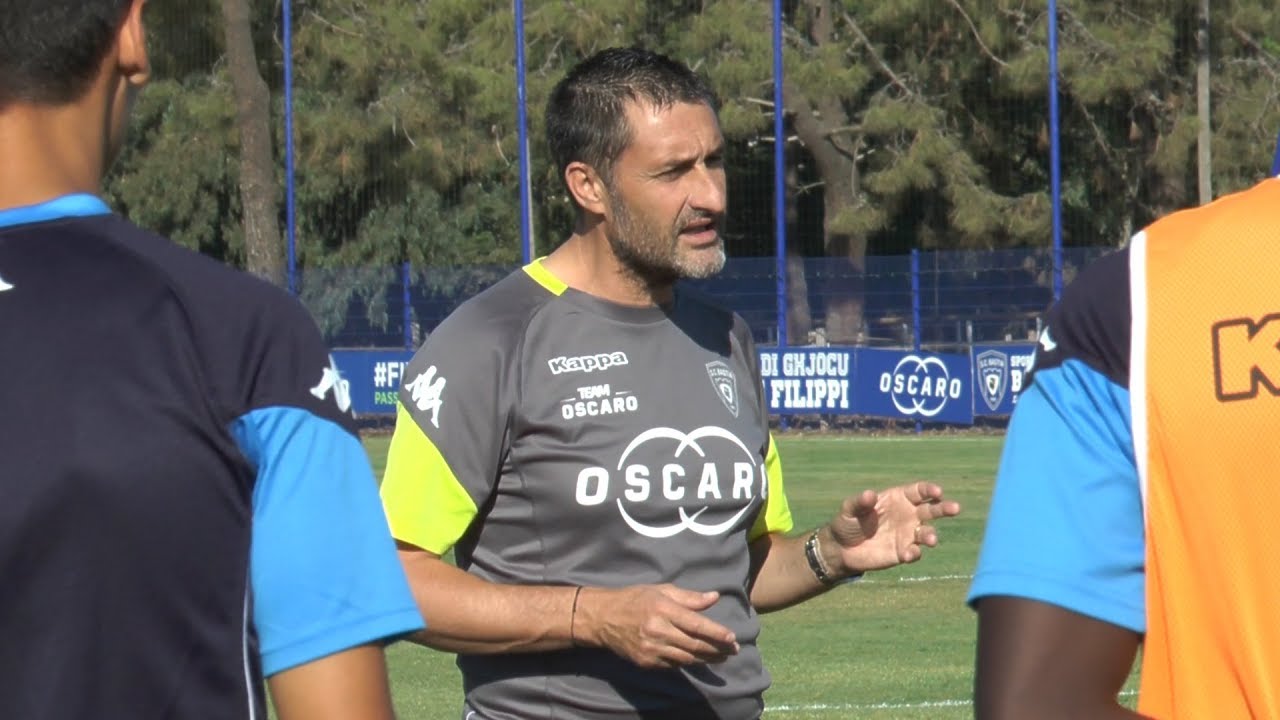 SC Bastia : Le 1er entrainement dirigé par Stéphane Rossi