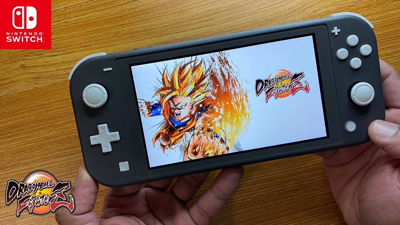 Dragon Ball FighterZ Nintendo Switch Lite Gameplay