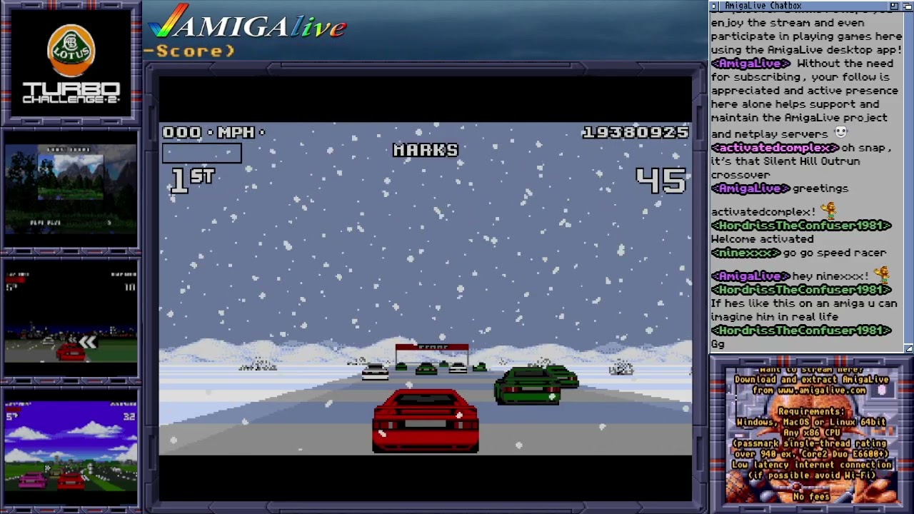 Highlight: TrapshotLive beating Lotus Turbo Challenge II with a high score of over 80 milion