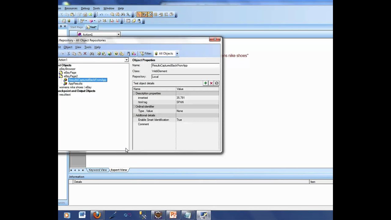 Free QTP Training from TrainingRite.com Learn QTP Video 4