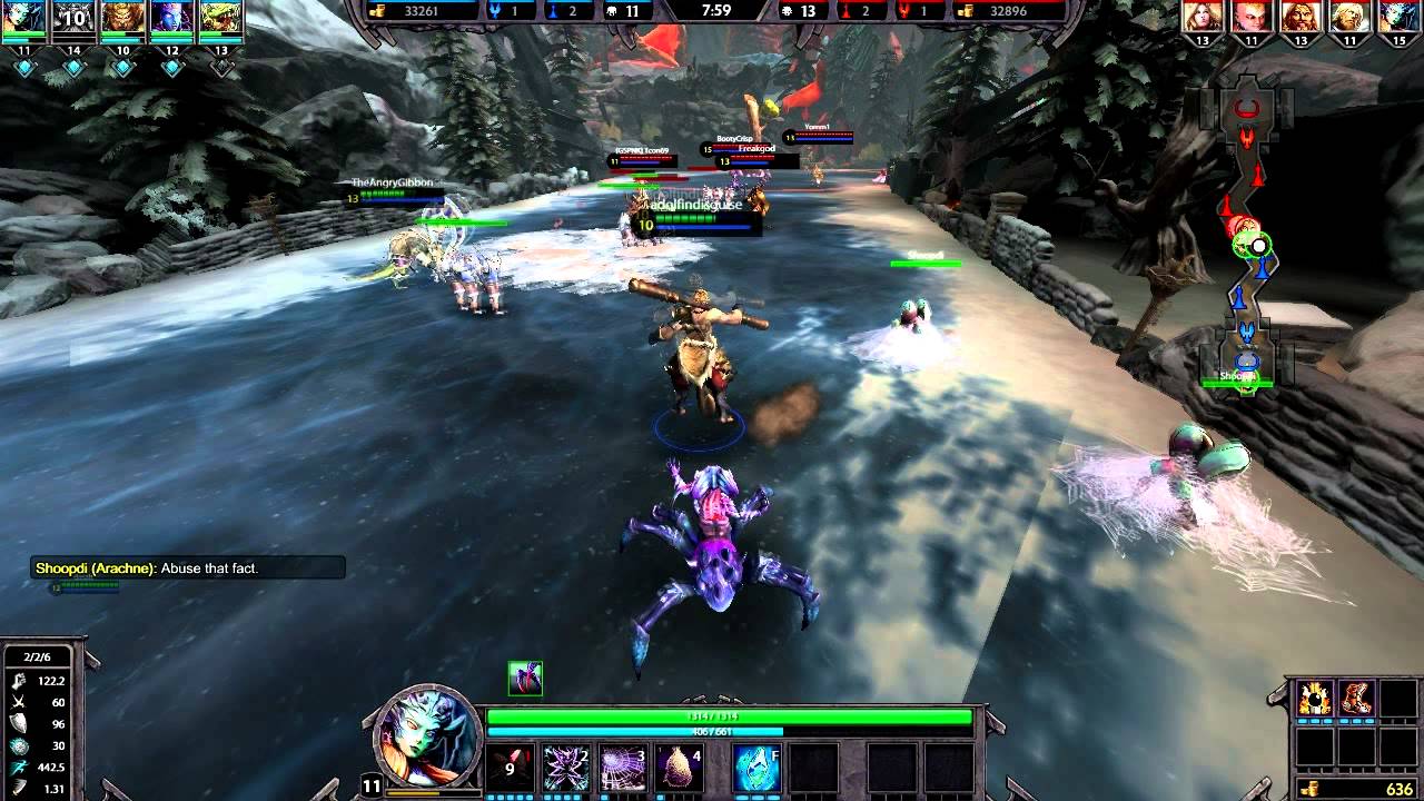BonuStage Plays Smite 9: Assault Spider Counter-Weaving