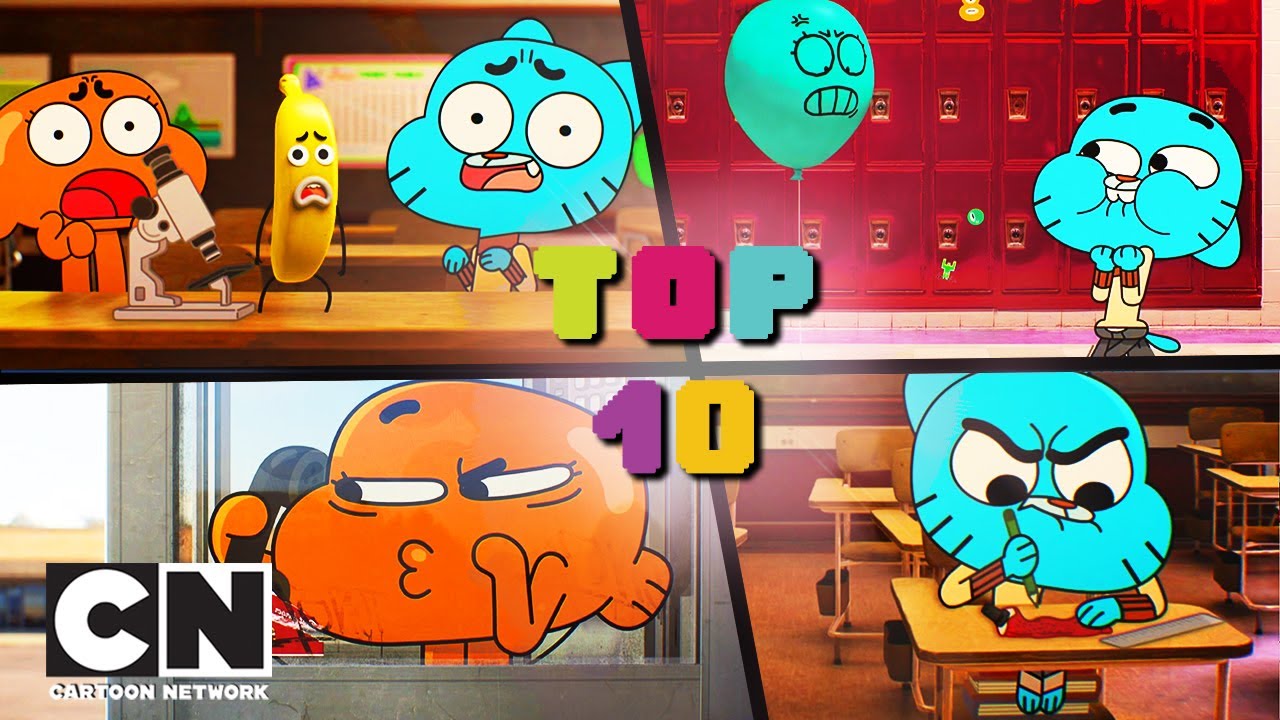 Gumball csodálatos világa | Top 10 iskolai tréfa | Cartoon Network