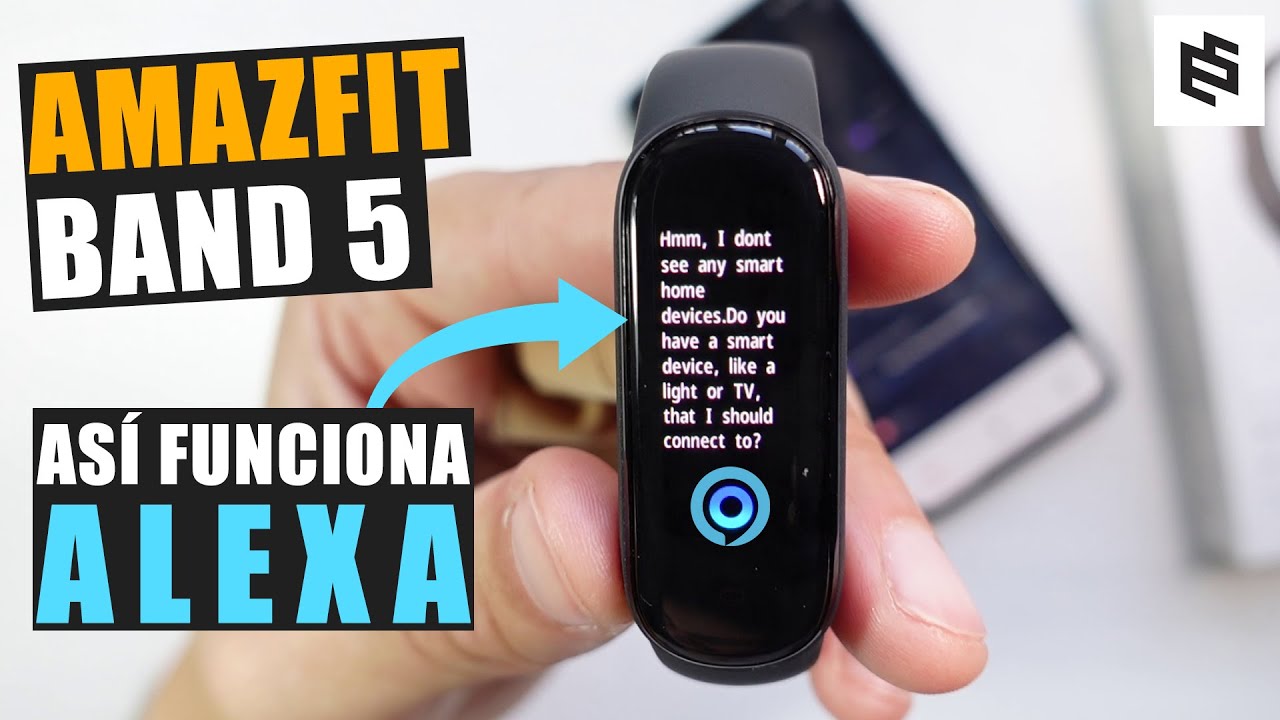 ALEXA en AMAZFIT BAND 5 a FONDO y CONFIGURACIÓN | Español