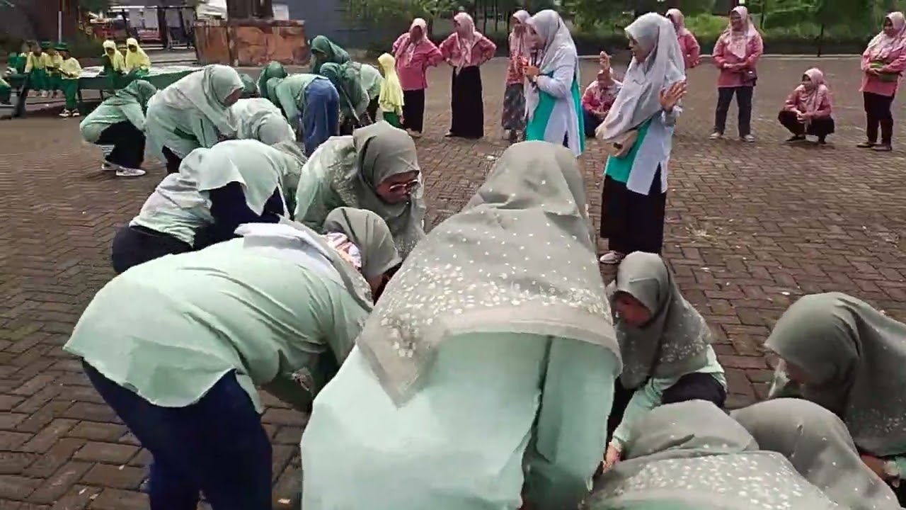 Uji Kekompakan Mama Cantik KB & TKABA37 DERMO || DI JATI SEWU || OUTBOND 