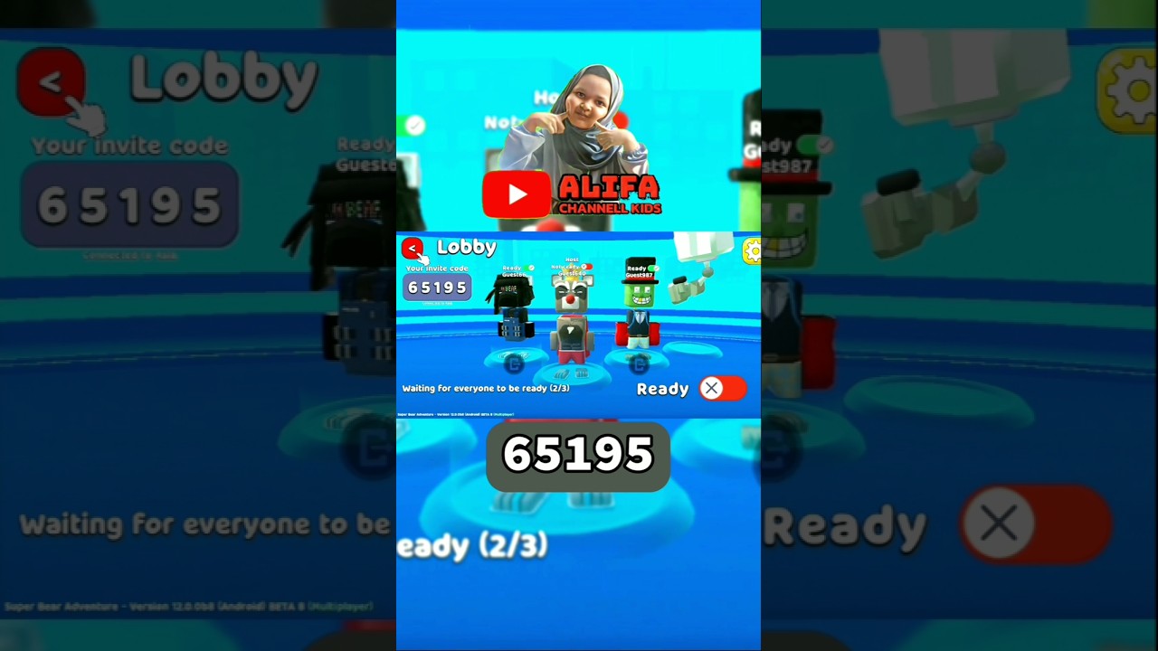mabar game beruang super #superbearadventure #gameplay #multiplayer #update #beruangsultan #mabar