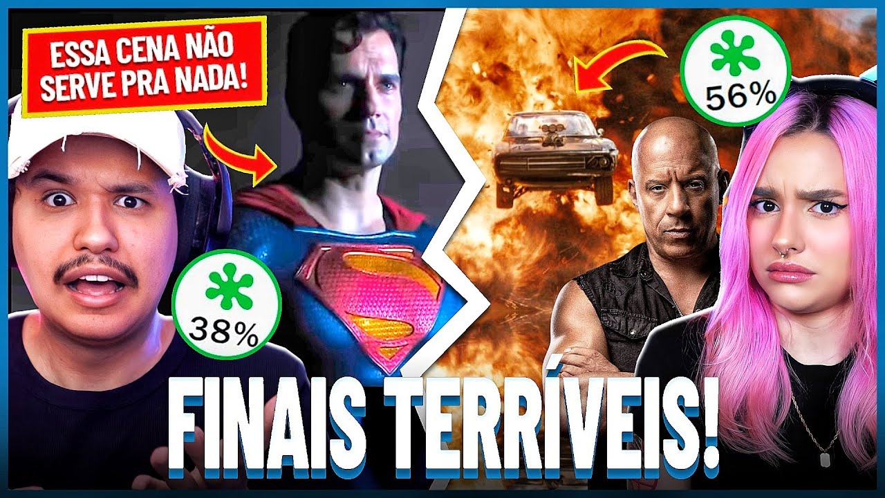 5 filmes RUINS com FINAIS PIORES AINDA! | React Canal Peewee