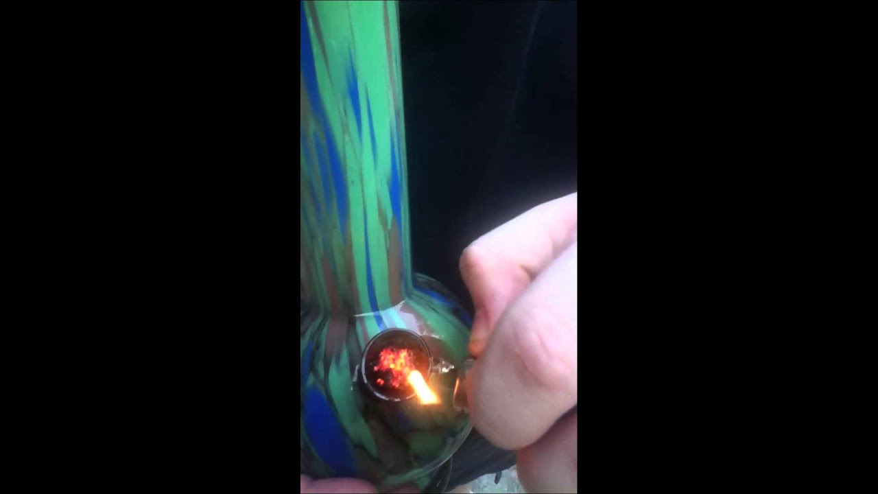 My cousin snapping a bowl of that sour diesel ;)
