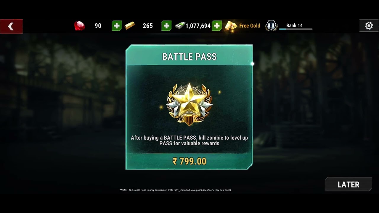 [Dead Target]😍New Battle Pass Purchase New Gun Skins 😍😍#harrygamingyt #deadtarget #dt