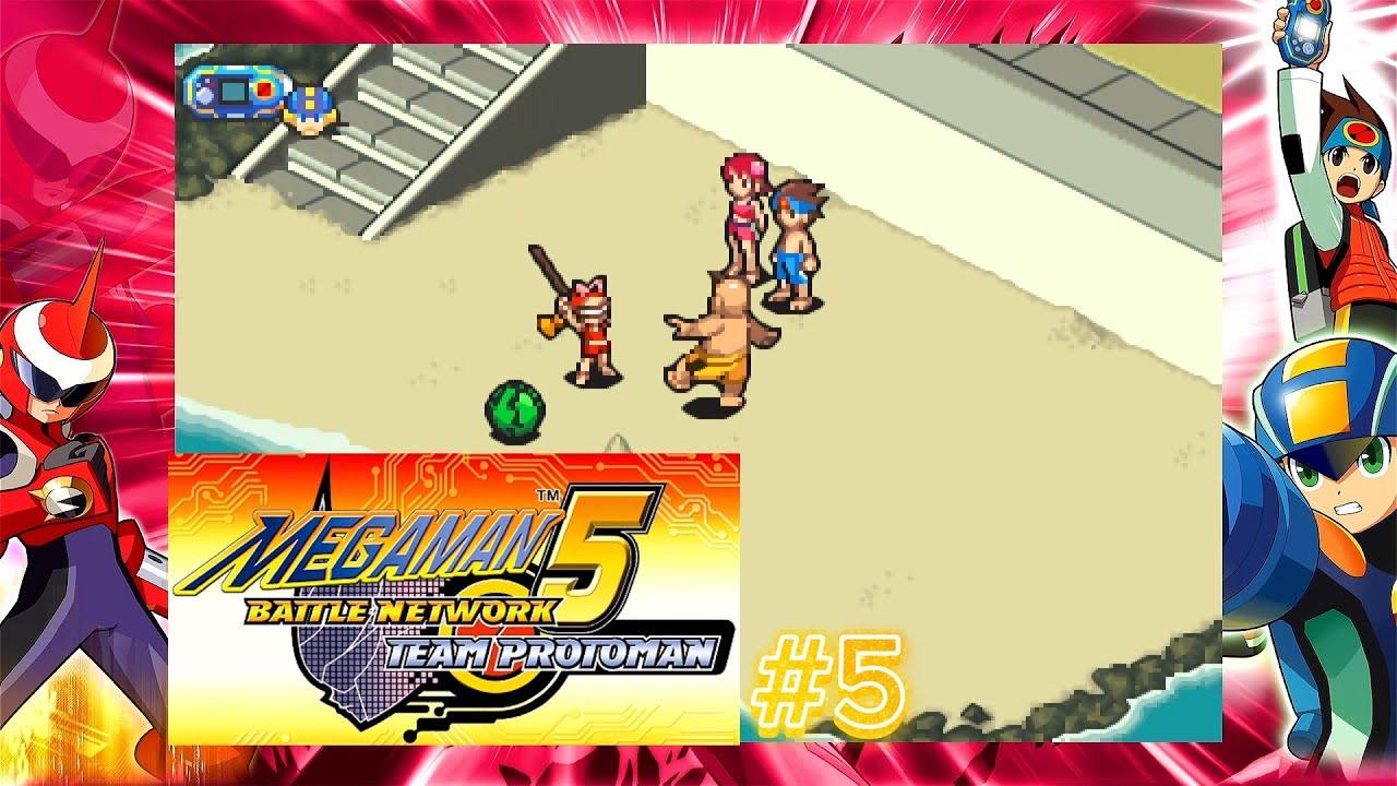 Mega Man Battle Network 5 Team ProtoMan - Part 5 - Having Fun With Our Friends