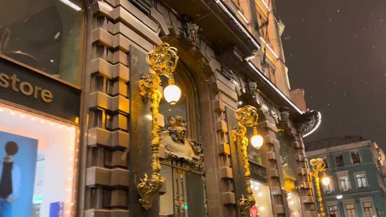 Nightlife in St. Petersburg, Russia
