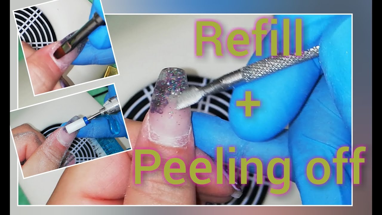 أعادة تعبئة جل / أكريليك   Refill gel / acrylic تصليح التقبيع