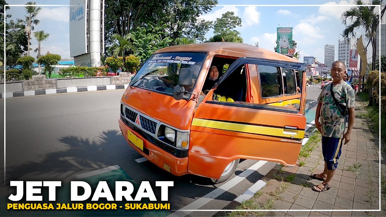 L300, Angkutan Umum Bogor - Sukabumi | Rasakan Kecepatannya !