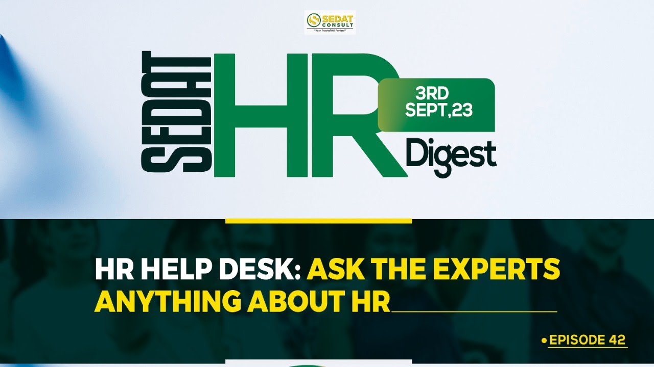 HR HELP DESK - ASK THE EXPERTS ANYTHING ABOUT HR