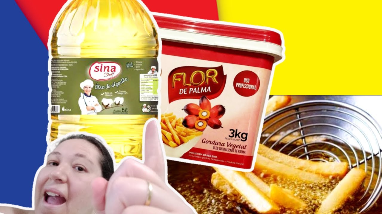 Dicas sobre ÓLEO E GORDURA para batata frita/qual é melhor para fritar batata