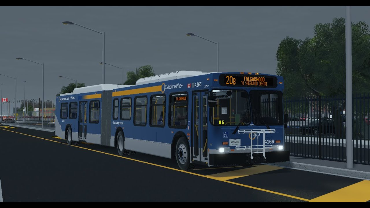 Caledonia 2007 DE60LF 4166 On The 20B To Sherwood Transit Center