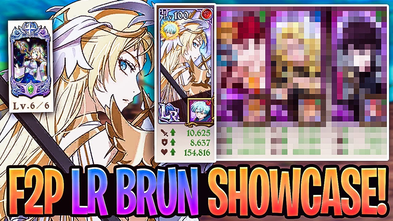 New F2P Friendly LR WEDDING BRUNHILD PvP Showcase! | Seven Deadly Sins: Grand Cross