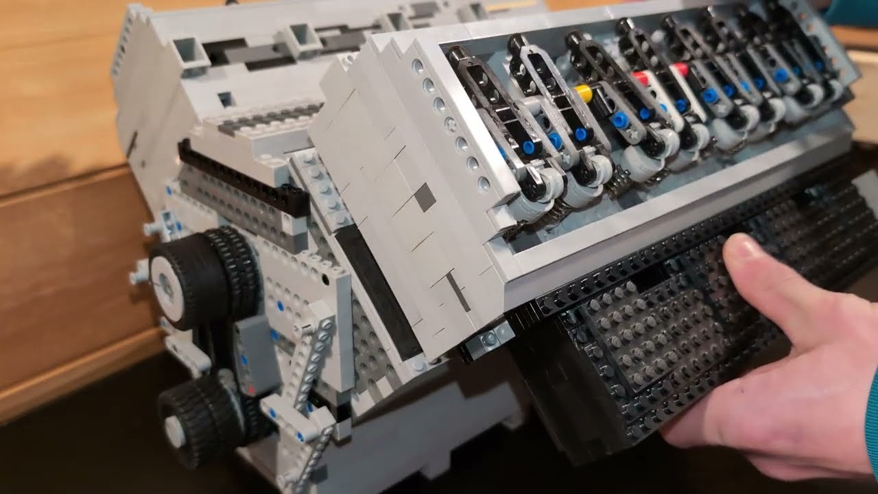 Lego V8 Upgrades - Part 4 | Bigger Exhaust and New Valve Seals