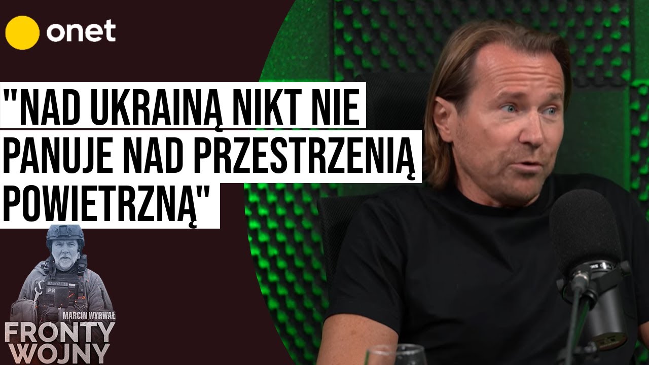 Pilot F-16: Nad Ukrainą nikt nie panuje nad przestrzenią powietrzną. Mamy sytuację jak z I WŚ