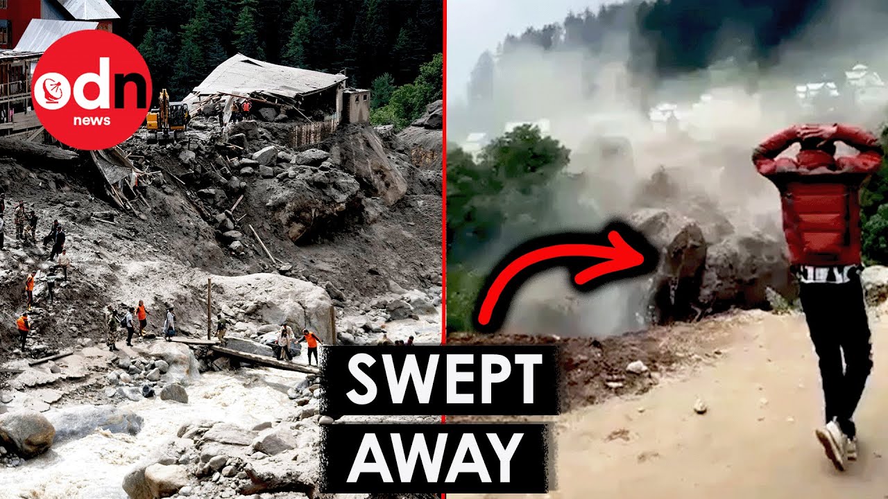 Flash Floods Destroy Himalayan Village After 'Cloudburst' in Kashmir