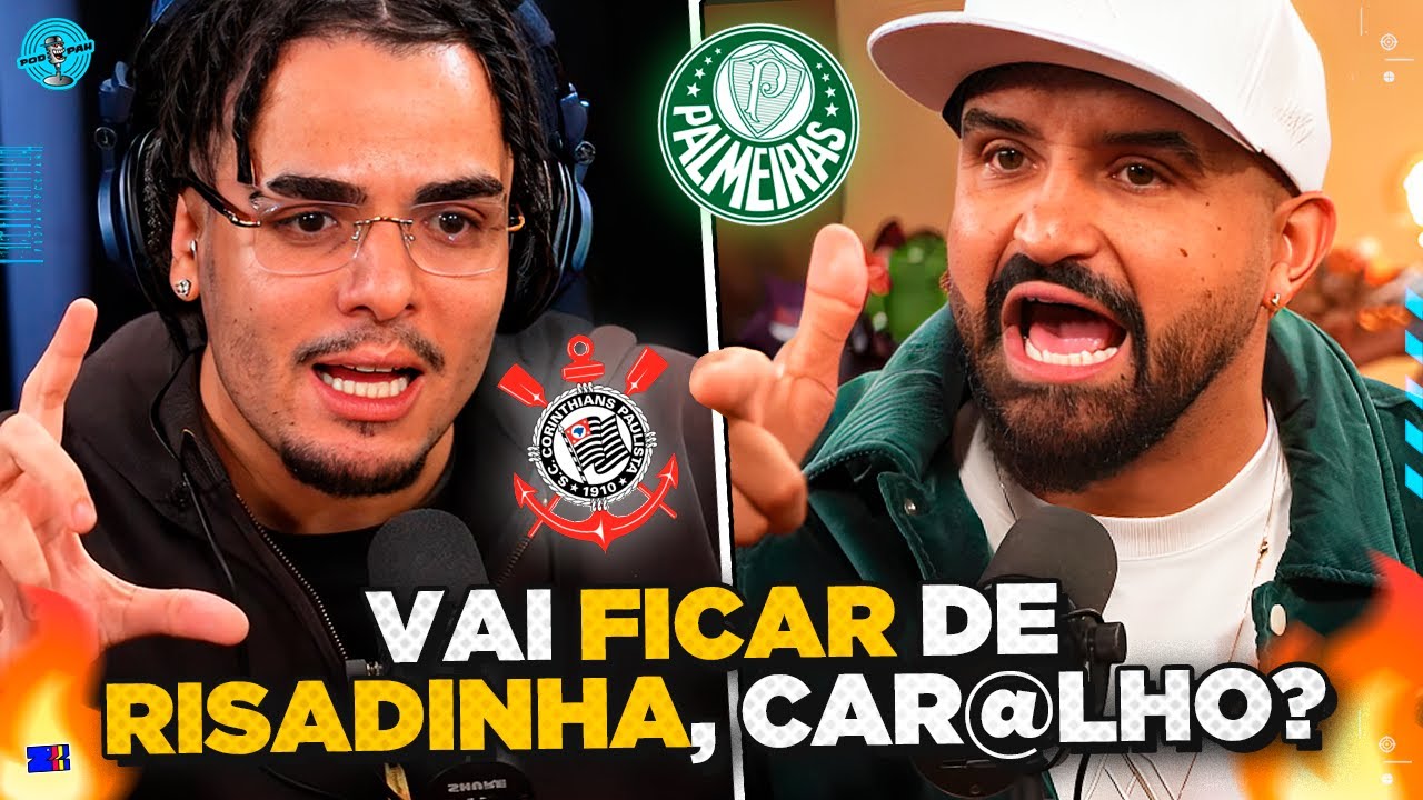 THIAGO VENTURA FICA P#TO COM IGÃO por causa do PALMEIRAS!