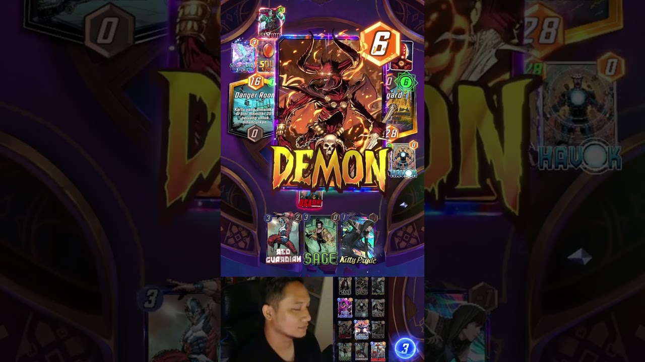 SANCTUM SHOWDOWN MY BEST DECK! Tidak Ribet Tinggal Mainkan Saja! Marvel SNAP Indonesia go to 500 sub