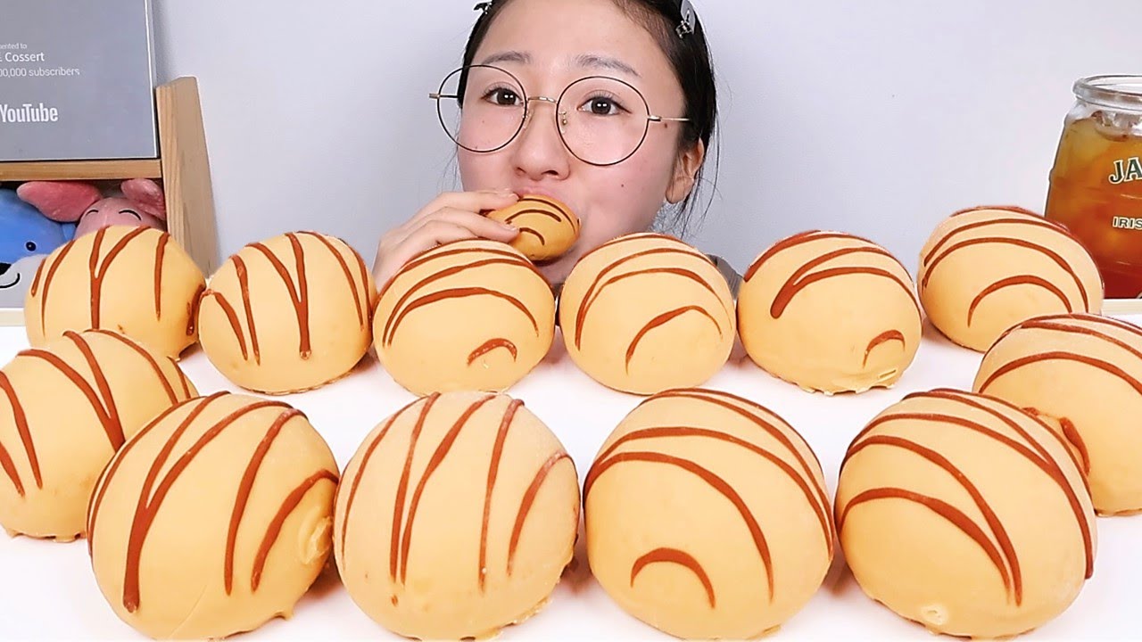 봄날엔 초코퐁당 피넛버터떡 디저트 먹방 Dessert Mukbang