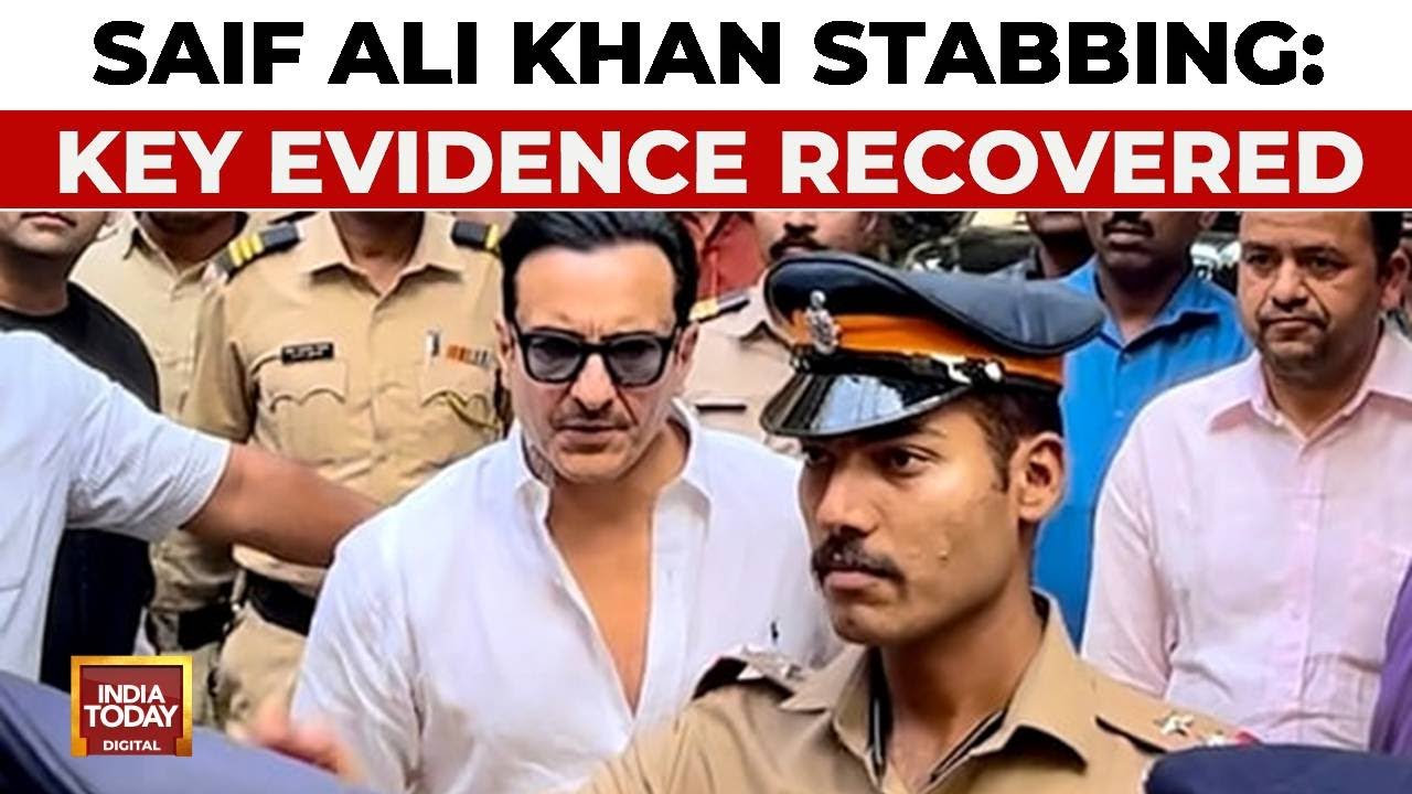Saif Ali Khan Stabbing: Police Recover Key Evidence As Investigation Continues | India Today